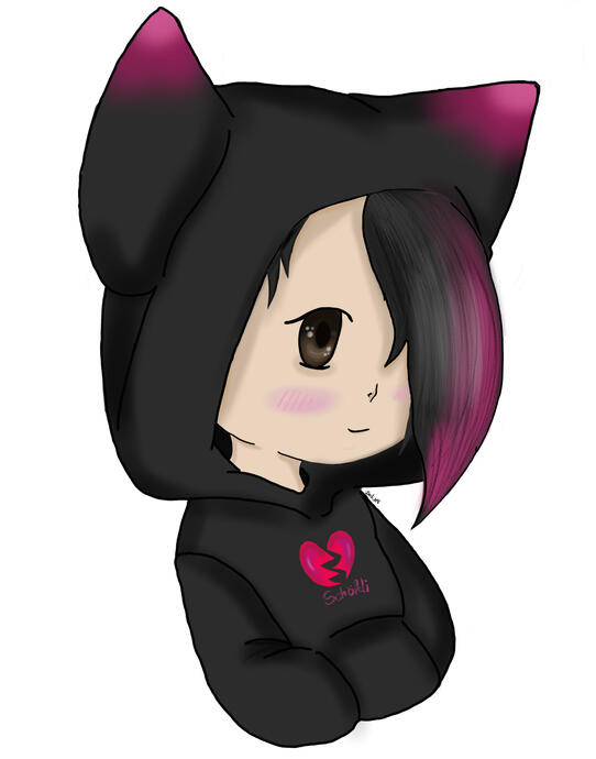 chibi half body